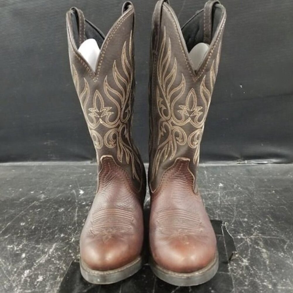 Laredo Womens Kelli 5752 Brown Embroidered Cowgirl Western Boot Size US 7W - Picture 3 of 10